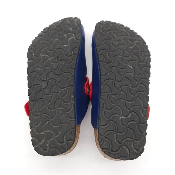 Birkenstock Birki's Boston Women's 37 Blue Clogs American Flag USA Slip On Shoes - Picture 9 of 9